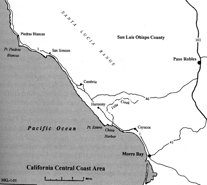Coast map