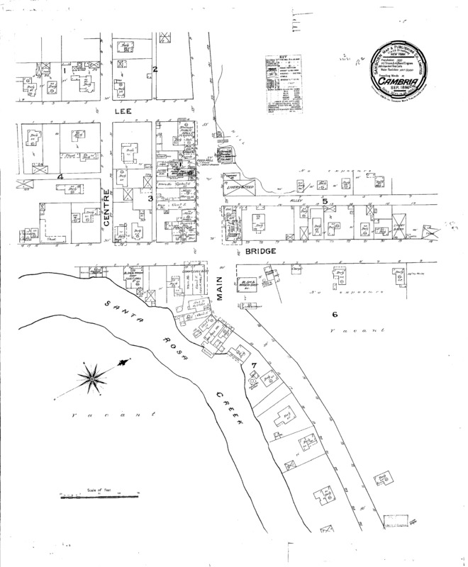 Sanborn map 1886